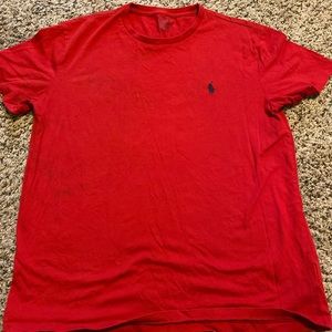 Red Short Sleeve Polo by Ralph Lauren Shirt